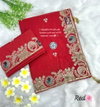 JK 270 Pure Ho Silk Embroidery Work Saree Wholesale Market In Surat With Price